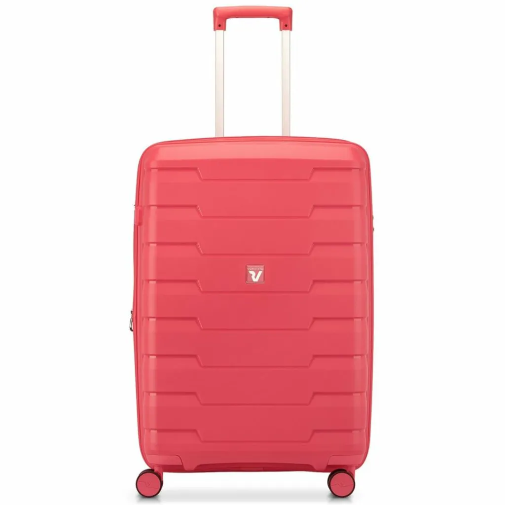 Roncato 4-Rollen Koffer|Hartgepäck<Skyline 2.0 4 Rollen Trolley 46.5 cm mit Dehnfalte koralle