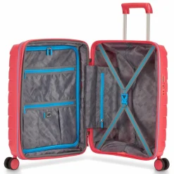 Roncato Hartgepäck Kabinengepäck|4-Rollen Kabinentrolleys<Skyline 2.0 4 Rollen Kabinentrolley 55 cm mit Dehnfalte koralle