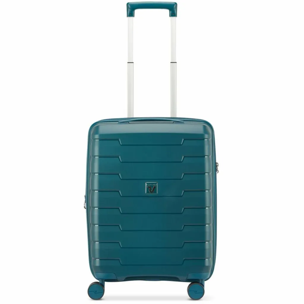 Roncato Hartgepäck Kabinengepäck|4-Rollen Kabinentrolleys<Skyline 2.0 4 Rollen Kabinentrolley 55 cm mit Dehnfalte verde bottiglia
