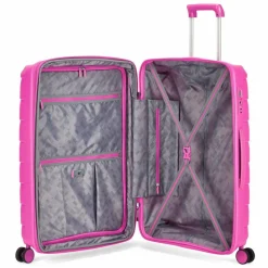 Roncato Koffersets Als Hartgepäck|Koffersets 3-Teilig<Skyline 2.0 4 Rollen Kofferset 3-teilig mit Dehnfalte fucsia