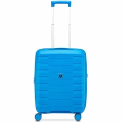 New Roncato Skyline 2.0 4 Rollen Kabinentrolley 55 cm mit Dehnfalte bluette