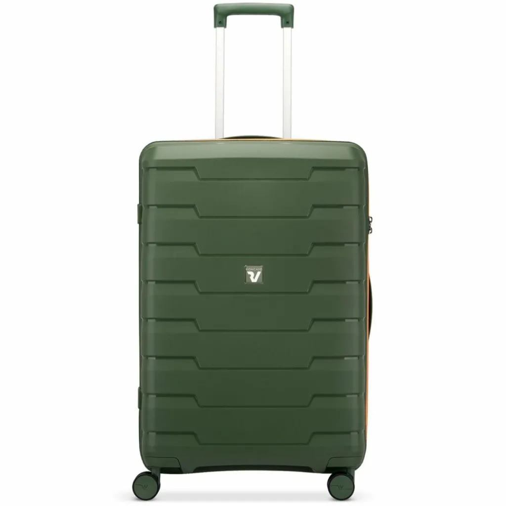 Best Roncato Skyline 2.0 Neon 4 Rollen Trolley 70 cm militärisch