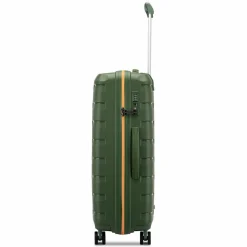 Best Roncato Skyline 2.0 Neon 4 Rollen Trolley 70 cm militärisch