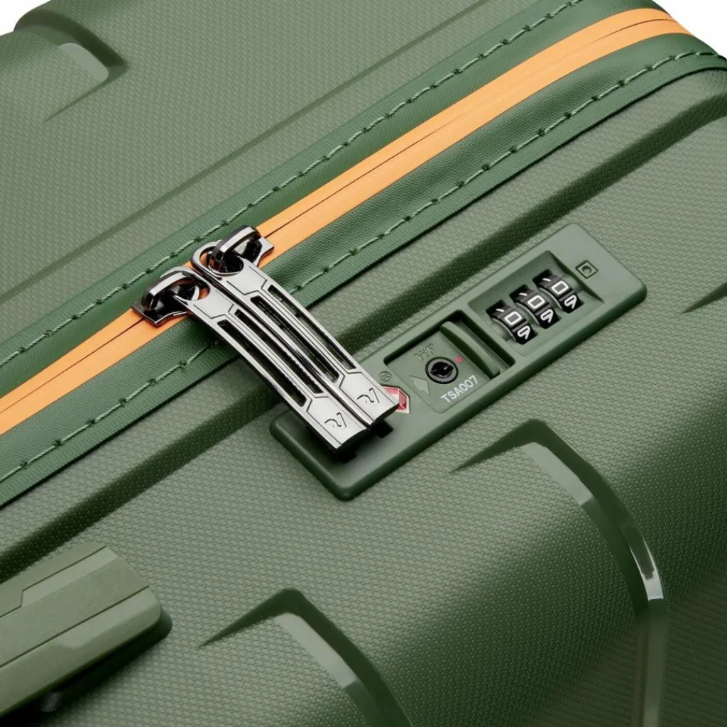 Best Roncato Skyline 2.0 Neon 4 Rollen Trolley 70 cm militärisch