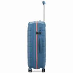 Roncato 4-Rollen Koffer|Hartgepäck<Skyline 2.0 Neon 4 Rollen Trolley 70 cm avio blau
