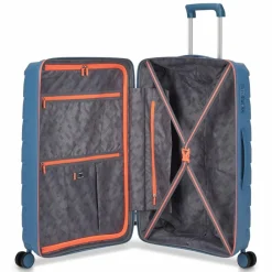 Roncato 4-Rollen Koffer|Hartgepäck<Skyline 2.0 Neon 4 Rollen Trolley 70 cm avio blau