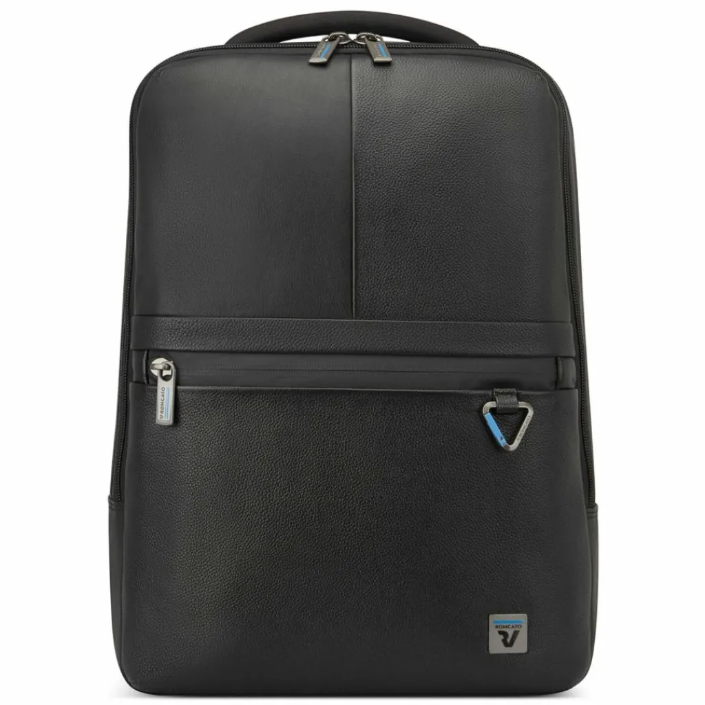 Roncato Lederrucksäcke|Daypacks<Trial Daypack Leder 42 cm Laptopfach black