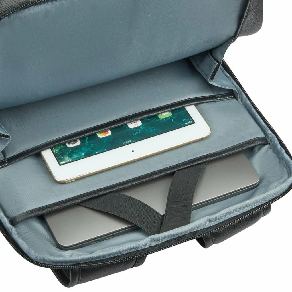 Roncato Lederrucksäcke|Daypacks<Trial Daypack Leder 42 cm Laptopfach black