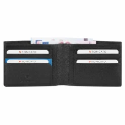 Online Roncato Trial DLX Geldbörse RFID Schutz Leder 12.5 cm nero