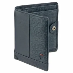 Best Roncato Trial DLX Geldbörse RFID Schutz Leder 9 cm navy