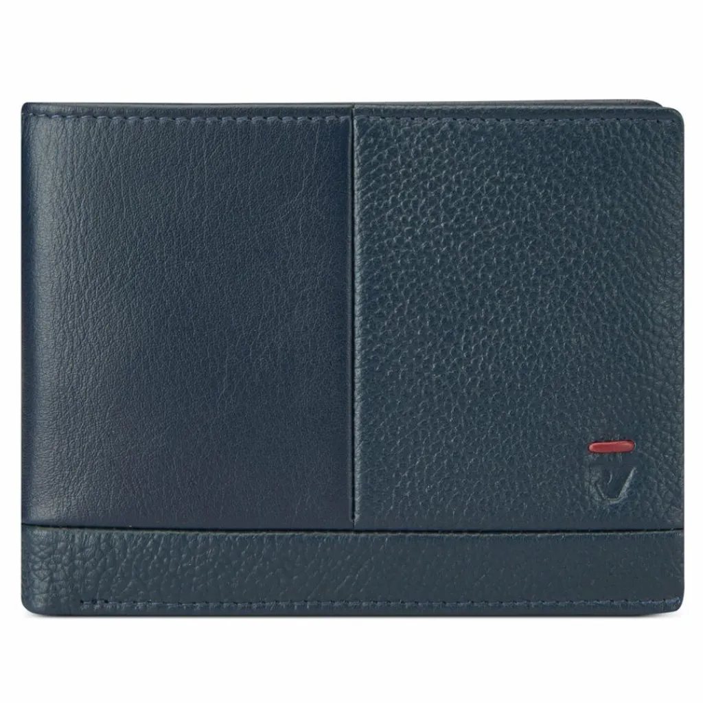 Sale Roncato Trial DLX Geldbörse RFID Schutz Leder 9.5 cm navy