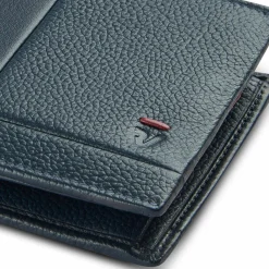 Sale Roncato Trial DLX Geldbörse RFID Schutz Leder 9.5 cm navy