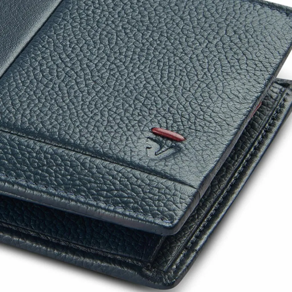 Sale Roncato Trial DLX Geldbörse RFID Schutz Leder 9.5 cm navy