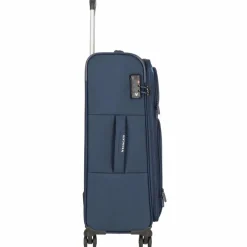 Best Roncato Twin 4 Rollen Trolley M 65 cm blu notte