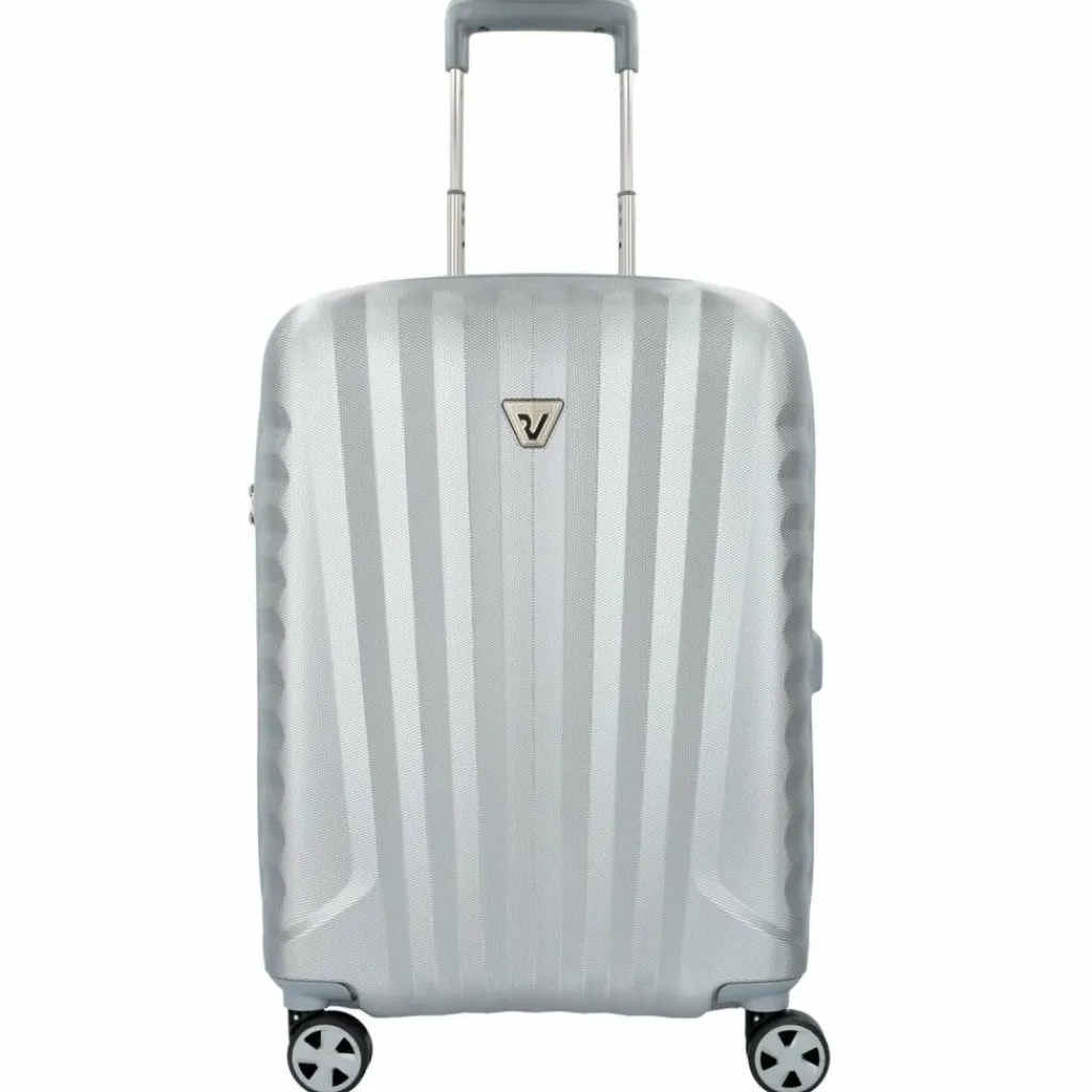 Roncato Uno Premium 2.0 4 Rollen Kabinentrolley 55 cm silver colored