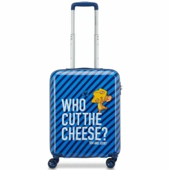 Clearance Roncato Warner Bros 4 Rollen Kabinentrolley 55 cm blu