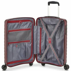 Roncato Hartgepäck Kabinengepäck|4-Rollen Kabinentrolleys<Wave 4 Rollen Kabinentrolley 45 cm rosso scuro