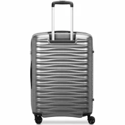 Roncato 4-Rollen Koffer|Hartgepäck<Wave 4 Rollen Trolley 65 cm mit Dehnfalte champagne