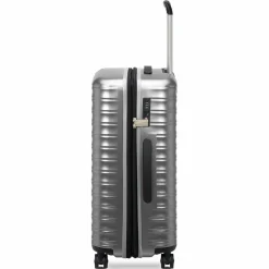 Roncato 4-Rollen Koffer|Hartgepäck<Wave 4 Rollen Trolley 65 cm mit Dehnfalte champagne