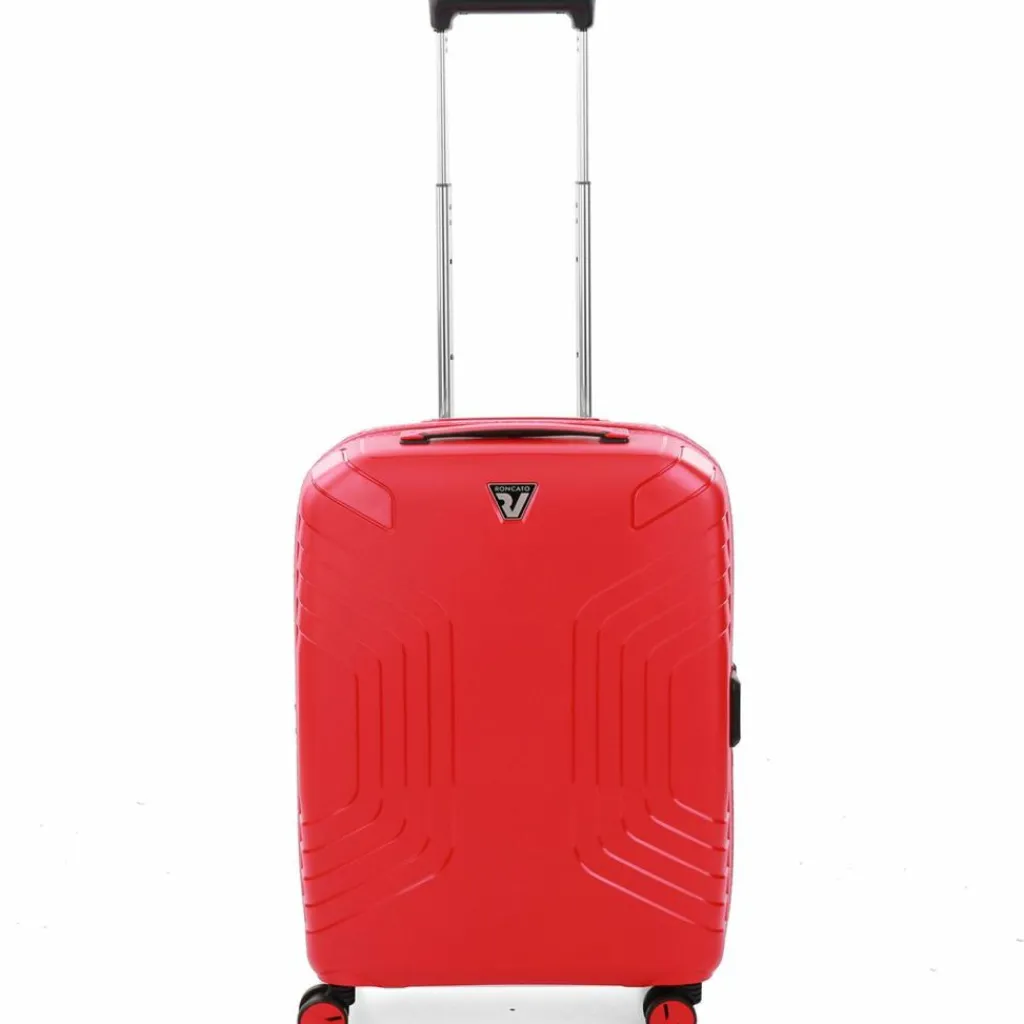 Outlet Roncato Ypsilon 4.0 4 Rollen Kabinentrolley 55 cm mit Dehnfalte rosso