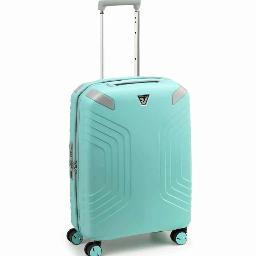 New Roncato Ypsilon 2.0 4 Rollen Kabinentrolley 55 cm verde acqua