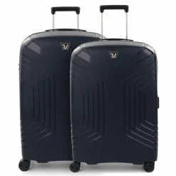 Roncato Koffersets Als Hartgepäck|Koffersets 2-Teilig<Ypsilon 4 Rollen Kofferset 2-teilig mit Dehnfalte blau