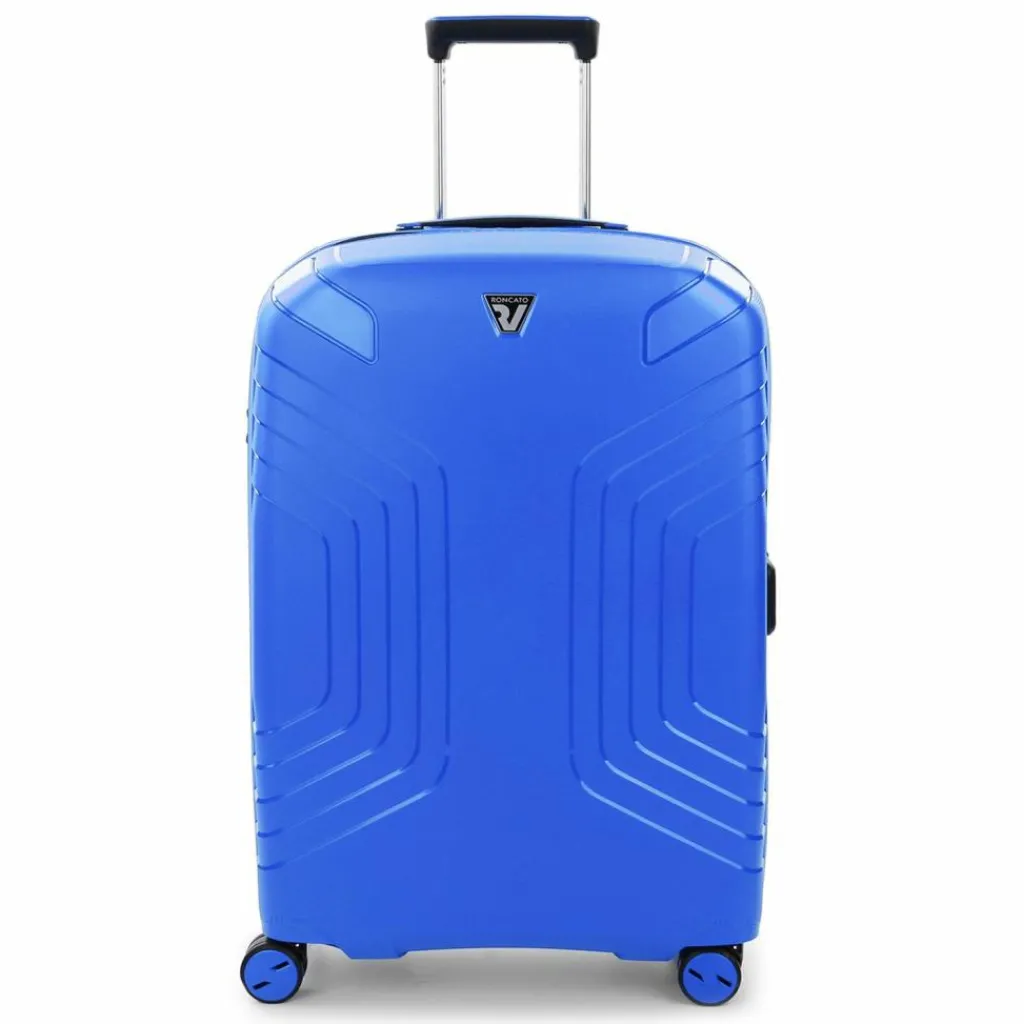 Roncato Hartgepäck|4-Rollen Koffer<Ypsilon 4 Rollen Trolley 69 cm mit Dehnfalte denim