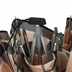 Samsonite Taschenschirme|Reiseschirme<Alu Drop S Taschenschirm 23 cm beige check