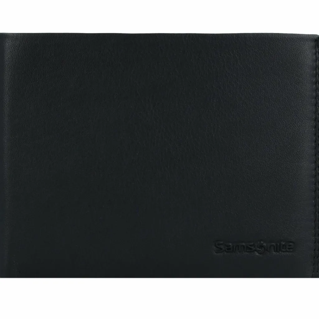 Samsonite Herrengeldbörsen Querformat<Attack 2 Geldbörse RFID Leder 12,5 cm black