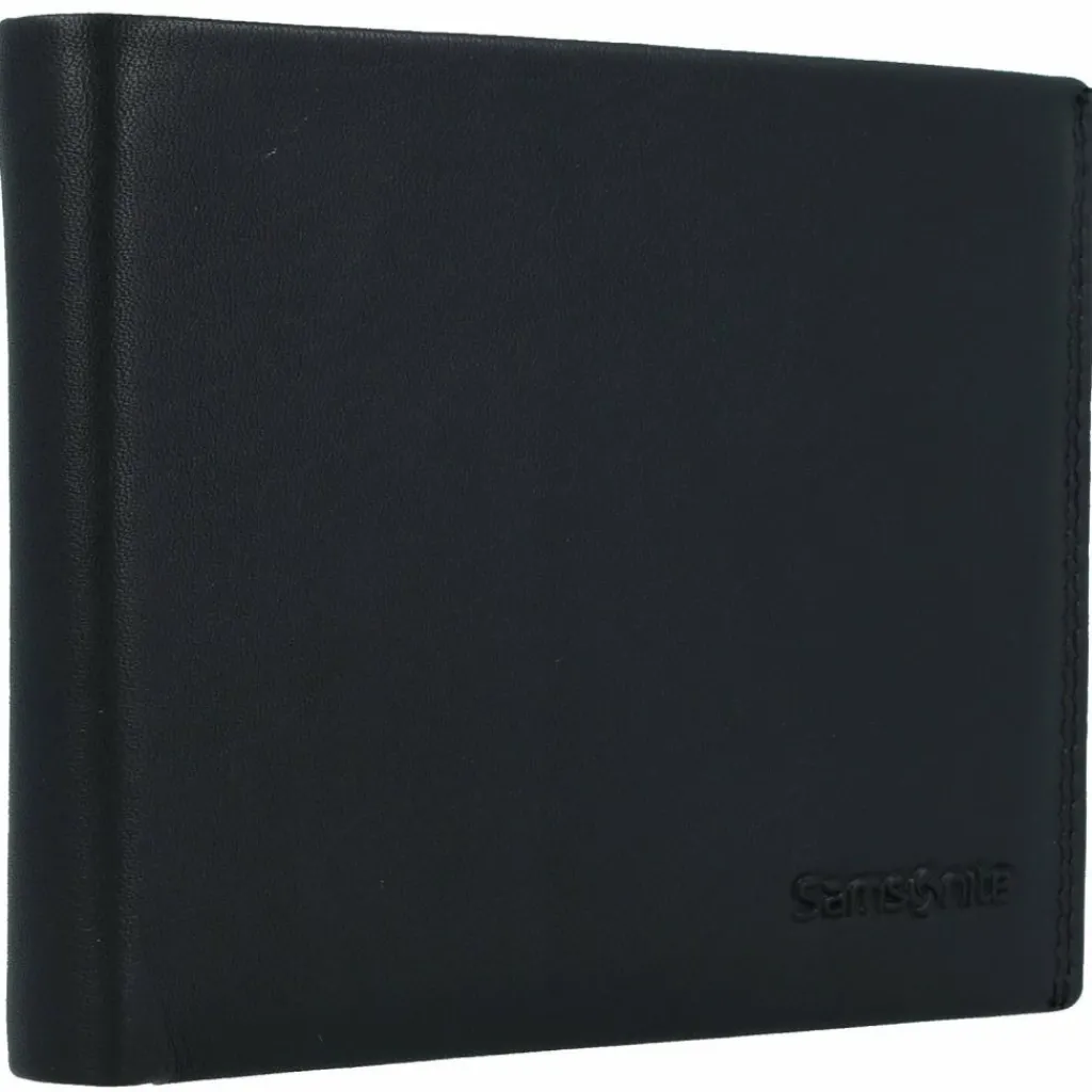 Samsonite Herrengeldbörsen Querformat<Attack 2 Geldbörse RFID Leder 12,5 cm black