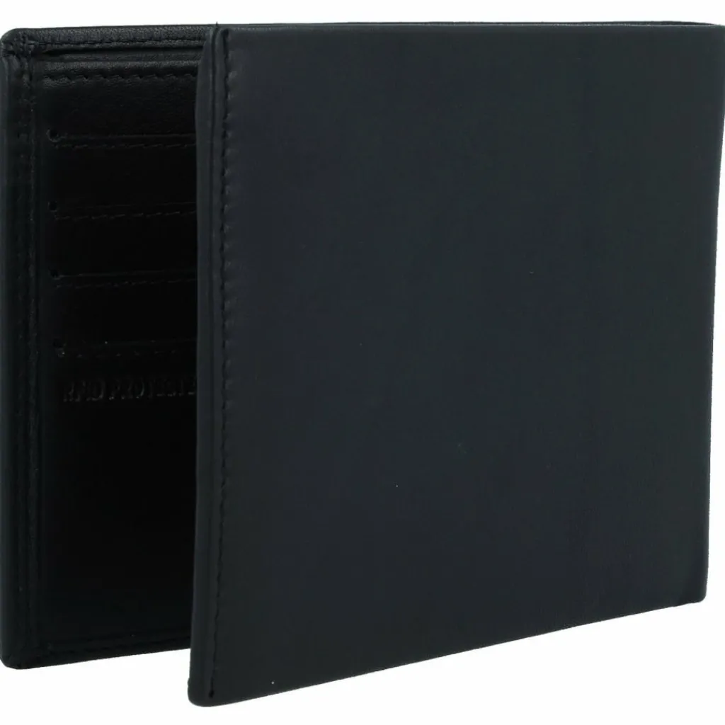 Samsonite Herrengeldbörsen Querformat<Attack 2 Geldbörse RFID Leder 12,5 cm black