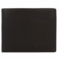 Samsonite Herrengeldbörsen Querformat<Attack 2 Geldbörse RFID Leder 10,5 cm ebony brown