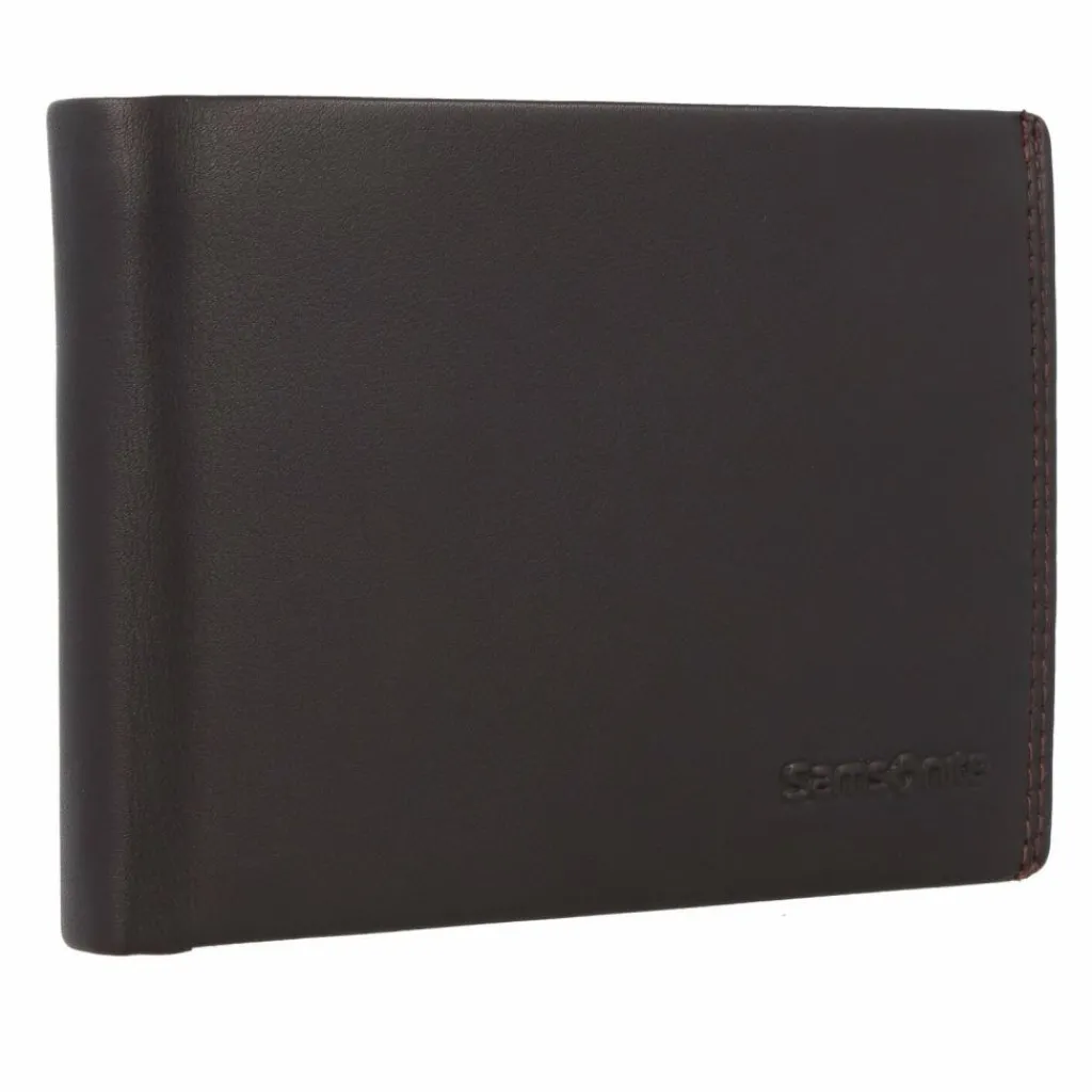 Hot Samsonite Attack 2 Geldbörse RFID Leder 13 cm ebony brown