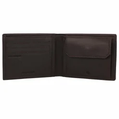 Samsonite Herrengeldbörsen Querformat<Attack 2 Geldbörse RFID Schutz Leder 11.5 cm ebony brown