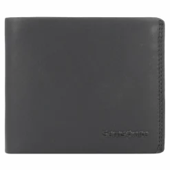 Samsonite Herrengeldbörsen Querformat<Attack 2 Geldbörse RFID Leder 10,5 cm grey