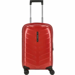 Online Samsonite Attrix 4 Rollen Kabinentrolley 55 cm mit Dehnfalte red