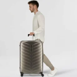Discount Samsonite Attrix 4 Rollen Trolley 81 cm dune