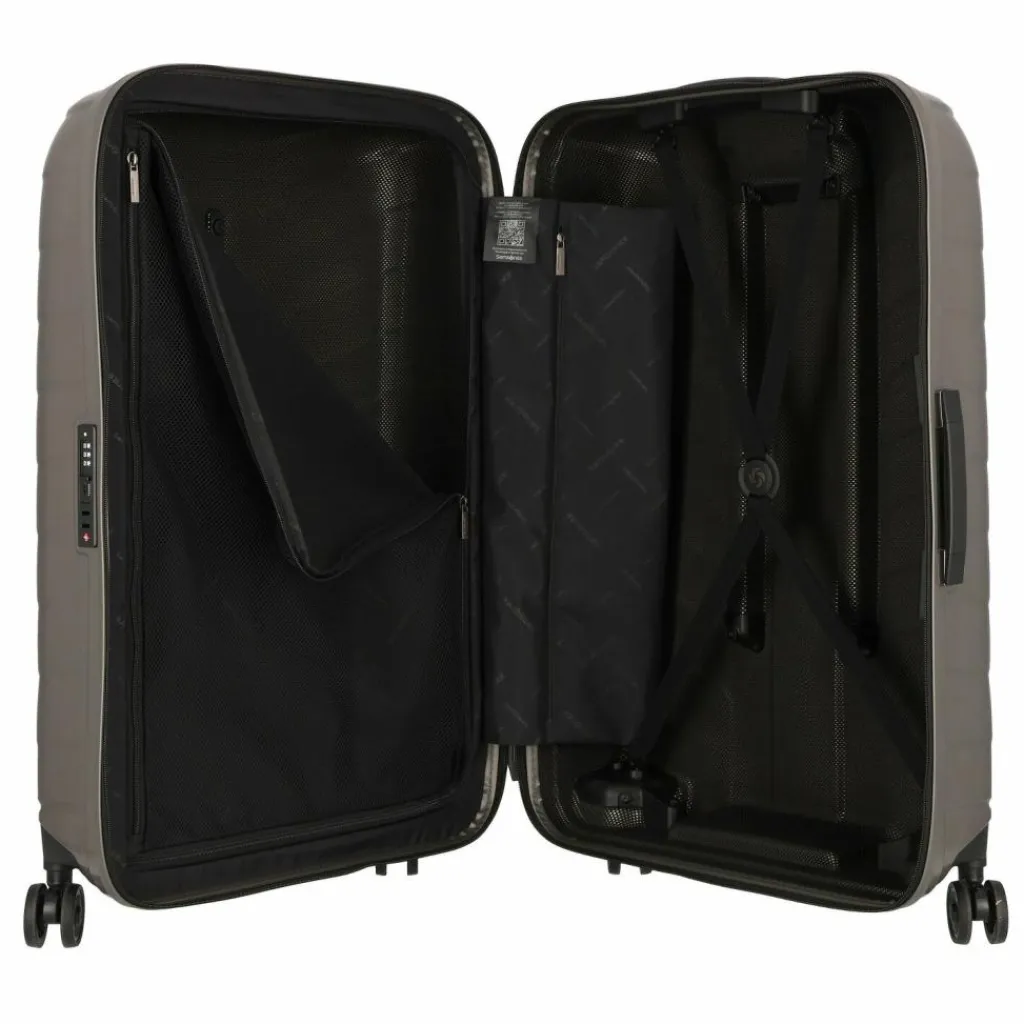 Clearance Samsonite Attrix 4 Rollen Trolley 75 cm dune