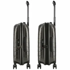 Samsonite Hartgepäck Kabinengepäck|4-Rollen Kabinentrolleys<Attrix 4 Rollen Kabinentrolley 55 cm mit Dehnfalte anthracite