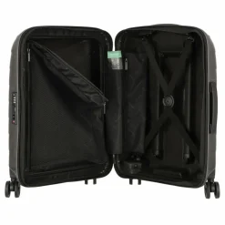 Samsonite Hartgepäck Kabinengepäck|4-Rollen Kabinentrolleys<Attrix 4 Rollen Kabinentrolley 55 cm mit Dehnfalte anthracite