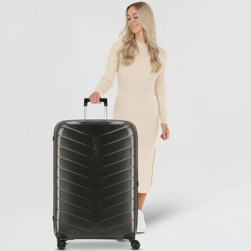 Outlet Samsonite Attrix 4 Rollen Trolley 81 cm anthracite
