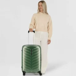 Samsonite Hartgepäck|4-Rollen Koffer<Attrix 4 Rollen Trolley 69 cm basil green
