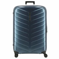 Samsonite Hartgepäck|4-Rollen Koffer<Attrix 4 Rollen Trolley 81 cm steel blue