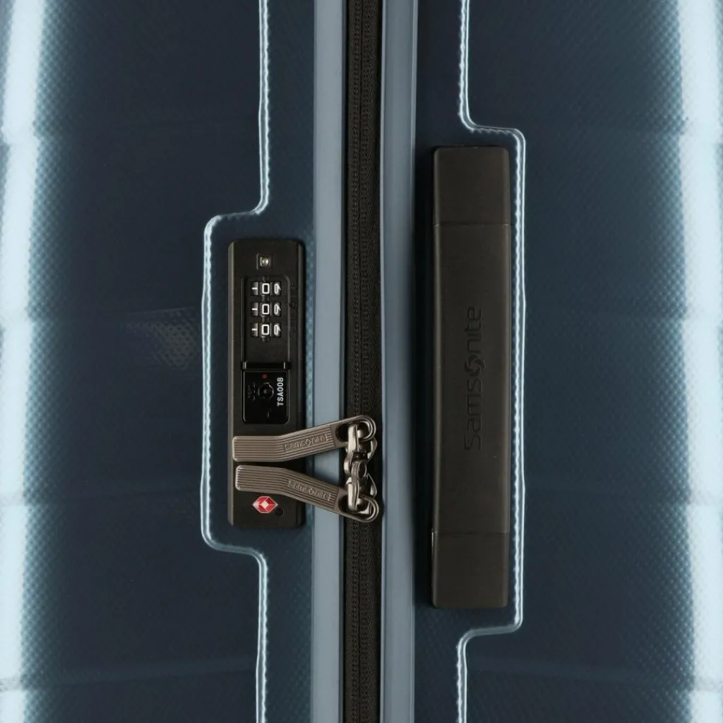 Samsonite Hartgepäck|4-Rollen Koffer<Attrix 4 Rollen Trolley 81 cm steel blue