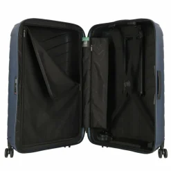 Samsonite Hartgepäck|4-Rollen Koffer<Attrix 4 Rollen Trolley 81 cm steel blue