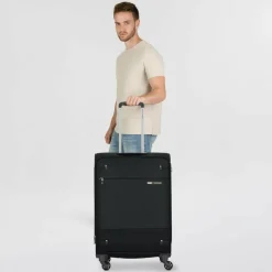 Samsonite Weichgepäck|4-Rollen Koffer<Base Boost Spinner 4-Rollen Trolley 66 cm black