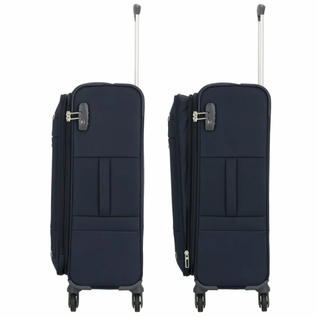 Samsonite Weichgepäck|4-Rollen Koffer<Base Boost Spinner 4-Rollen Trolley 66 cm navy blue