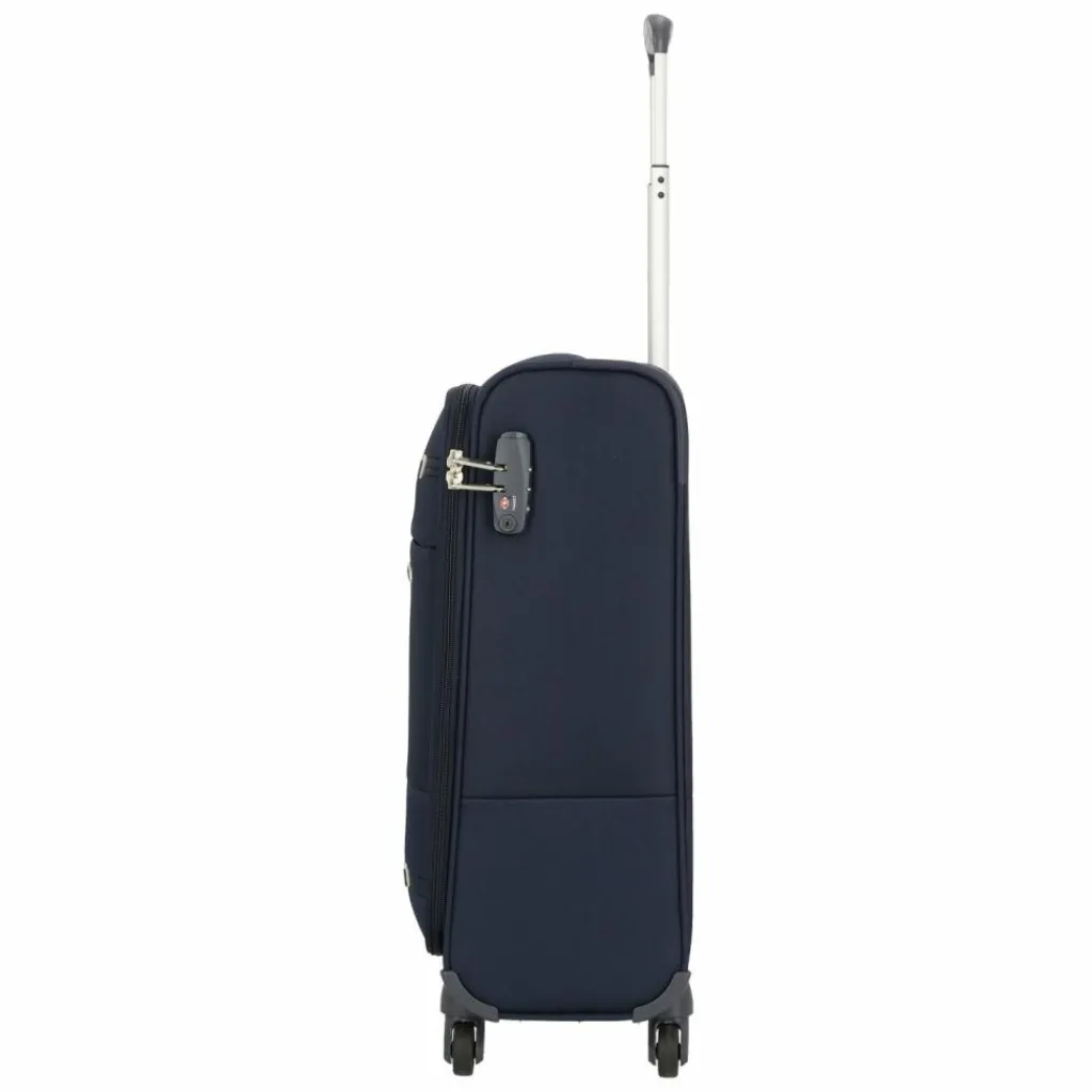 Discount Samsonite Base Boost Spinner 4-Rollen Kabinentrolley 55 cm navy blue