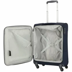 Discount Samsonite Base Boost Spinner 4-Rollen Kabinentrolley 55 cm navy blue