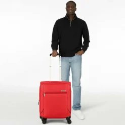 Samsonite Base Breeze 4 Rollen Kabinentrolley 55 cm red